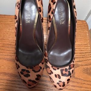 Gorgeous Cheetah Print Ralph Lauren Pumps!